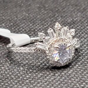BP (RBP3572) - Sterling Club - .925 Sterling Silver - Diamond CZ. Size 11